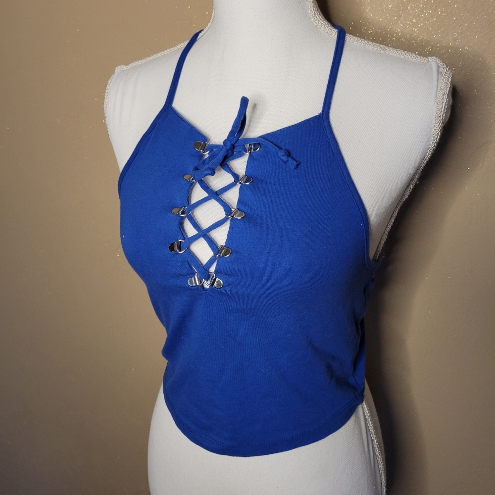 🐦 Royal Blue Crop